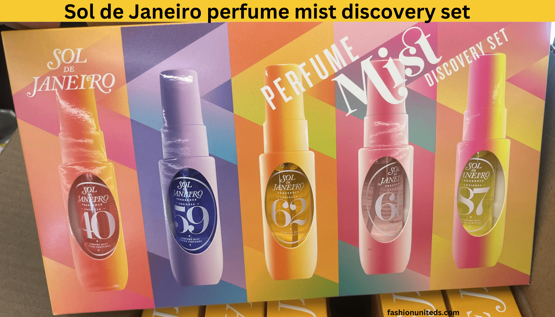 Sol de Janeiro perfume mist discovery set