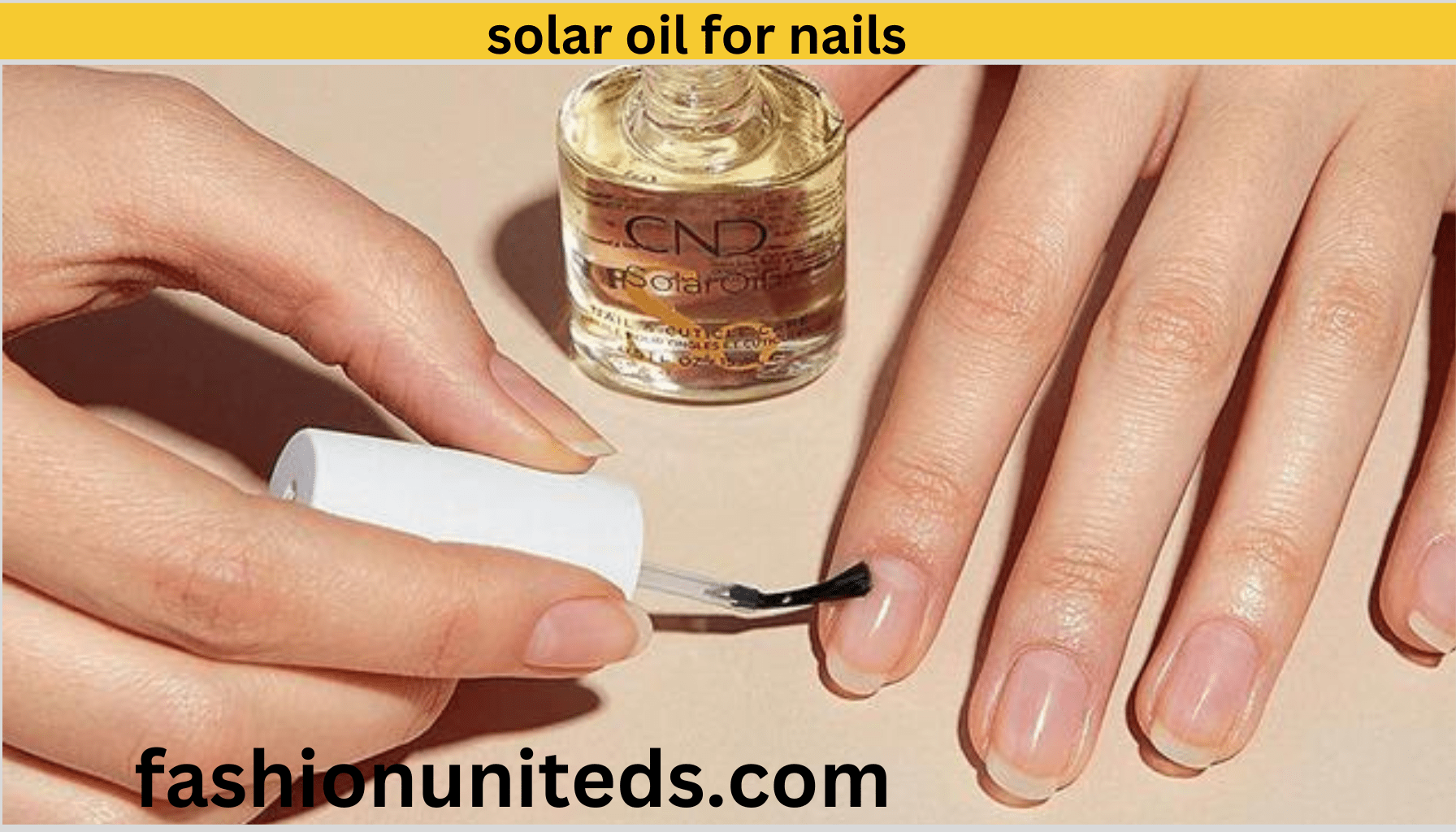 solar oil for nails