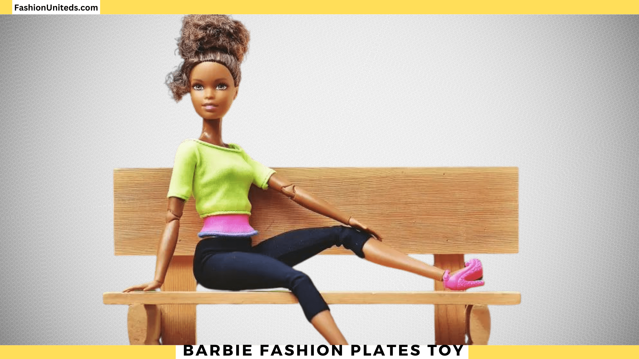 Barbie Fashion Plates Toy